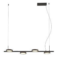 Подвесная светодиодная люстра Crystal Lux CLT 027C4 L1000 BL  фото, kupilegko.ru