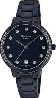 Японские наручные женские часы Casio SHE-4056BD-1AUDF. Коллекция Sheen  фото, kupilegko.ru