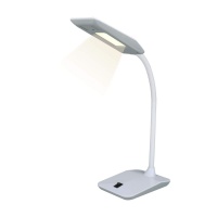 Настольная лампа Uniel TLD-545 Grey-White/LED/350Lm/3500K UL-00002232  фото, kupilegko.ru