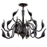 Потолочная люстра Lightstar Cigno Collo Bk 751187  фото, kupilegko.ru