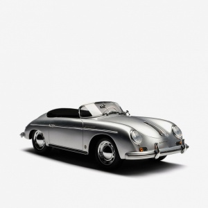 Porsche 356A Speedster Модель автомобиля 1:18 Amalgam  фото, kupilegko.ru