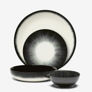 Ann Demeulemeester D? White/Black Сервиз на 2 персоны Serax  фото, kupilegko.ru