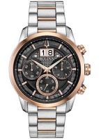 Японские наручные мужские часы Bulova 98B335. Коллекция Sutton  фото, kupilegko.ru