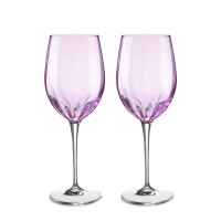Набор бокалов для красного вина 470 мл Le Stelle Monalisa 2 шт розовый  фото, kupilegko.ru