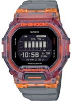 Смарт-часы, Японские наручные мужские часы Casio GBD-200SM-1A5. Коллекция G-Shock  фото, kupilegko.ru