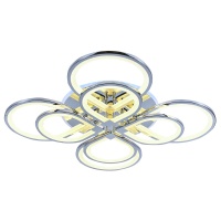 Потолочная светодиодная люстра Profit Light 8000/4+4 CHR  фото, kupilegko.ru