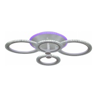 Потолочная светодиодная люстра Reluce 20316-0.3-2+2+1 WT  фото, kupilegko.ru