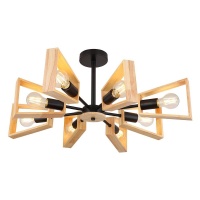 Потолочная люстра Arte Lamp Brussels A8030PL-8BK  фото, kupilegko.ru