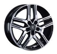 Колесные литые диски Replay Replay TOYOTA TY314 7x17 5x114.3 ET45 D60.1 Чёрный глянцевый с полированной лицевой частью (081559-160115004)  фото, kupilegko.ru