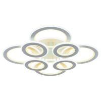 Потолочная светодиодная люстра Profit Light 8005/4+4 WHT  фото, kupilegko.ru