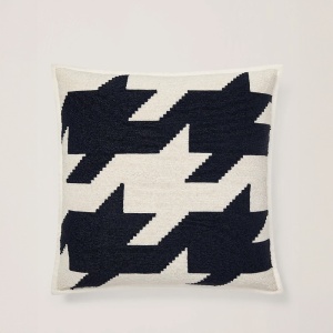 Randwick Cream & Navy Подушка Ralph Lauren Home  фото, kupilegko.ru