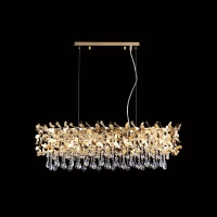 Подвесная люстра Crystal Lux Romeo SP8 Gold L1000  фото, kupilegko.ru