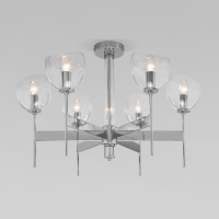 Подвесная люстра Eurosvet Arrista 60130/6 хром Smart  фото, kupilegko.ru