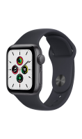 Умные часы  Apple Watch SE, 40 мм, серый космос (MKQ13RU/A)  фото, kupilegko.ru