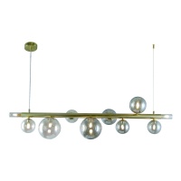 Подвесная люстра Indigo Canto 11026/10PL Gold V000248  фото, kupilegko.ru