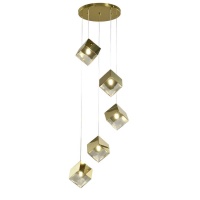 Подвесная люстра Zortes Ice Cube ZRS.1005.05  фото, kupilegko.ru