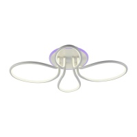 Потолочная светодиодная люстра Profit Light 6009/2+2A WHT  фото, kupilegko.ru