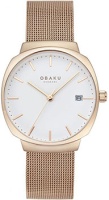 fashion наручные женские часы Obaku V273LDVWMV. Коллекция Mesh  фото, kupilegko.ru