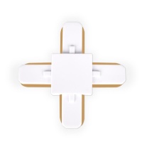 Коннектор Х-образный Ambrella light Track System GL7082  фото, kupilegko.ru