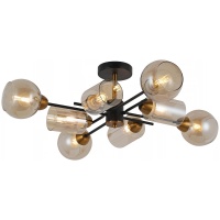 Потолочная люстра Illumico IL8243-8COU-79 BK GD  фото, kupilegko.ru