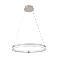 Подвесная светодиодная люстра Profit Light 6038/1 WHT+CHR  фото, kupilegko.ru