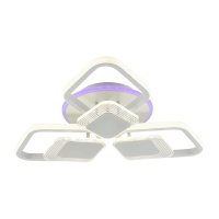 Потолочная светодиодная люстра Profit Light 5893/3+3B WHT  фото, kupilegko.ru