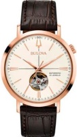 Японские наручные мужские часы Bulova 97A136. Коллекция Automatic  фото, kupilegko.ru