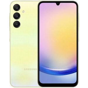 Смартфон, мобильный телефон Samsung Galaxy A25 6/128GB Желтый EAC  фото, kupilegko.ru