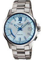 Японские наручные мужские часы Casio OCW-T150-2AJF. Коллекция Oceanus  фото, kupilegko.ru