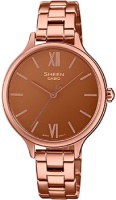 Японские наручные женские часы Casio SHE-4560PG-4A. Коллекция Sheen  фото, kupilegko.ru