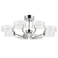 Потолочная светодиодная люстра Evoluce Solla SLE283102-08  фото, kupilegko.ru