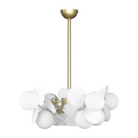 Подвесная люстра Loft IT Matisse 10008/8 White  фото, kupilegko.ru