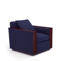 Modern Metropolis Club Кресло Ralph Lauren Home  фото, kupilegko.ru