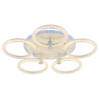 Потолочная светодиодная люстра Profit Light 8024/5 WHT  фото, kupilegko.ru