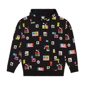 Толстовка худи PUMA Brand Love AOP Hoodie PM534428 348403 SP  фото, kupilegko.ru