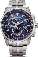 Японские наручные мужские часы Citizen CB5880-54L. Коллекция Radio Controlled  фото, kupilegko.ru