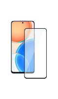 Защитное стекло Deppa для HONOR X8 2.5D Full Glue (черная рамка)  фото, kupilegko.ru