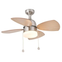 Потолочный вентилятор Faro Mediterraneo Matt Nickel (33706)  фото, kupilegko.ru