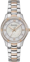 Японские наручные женские часы Bulova 98L304. Коллекция Crystal Ladies  фото, kupilegko.ru