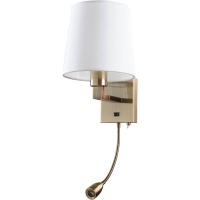 Бра, светильник настенный накладной Arte Lamp A9246AP-2AB  фото, kupilegko.ru
