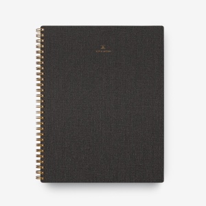 The Notebook Blank Charcoal Gray Блокнот Appointed  фото, kupilegko.ru