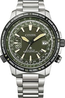 Японские наручные мужские часы Citizen CB0206-86X. Коллекция Radio Controlled  фото, kupilegko.ru
