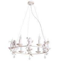 Подвесная люстра Arte Lamp Amur A1133SP-6WG  фото, kupilegko.ru