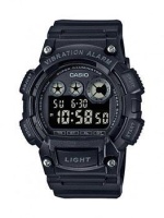Японские наручные мужские часы Casio W-735H-1BVEF. Коллекция Wave Ceptor  фото, kupilegko.ru