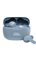 Bluetooth-гарнитура JBL WAVE 200TWS, синяя  фото, kupilegko.ru