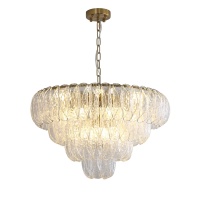 Подвесная люстра Indigo Dalia 12034/15P Brass V000375  фото, kupilegko.ru