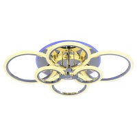 Потолочная светодиодная люстра Profit Light 8076/6 CHR  фото, kupilegko.ru