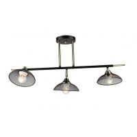 Потолочная люстра IMEX MD.5728-3-S-AB+BK  фото, kupilegko.ru