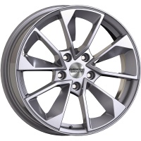 Литые колесные диски SKAD (СКАД) KL-299 (Qashqai) 7x17 5x114.3 ET40 D66.1 Polar Silver (FRE65650F51-0)  фото, kupilegko.ru