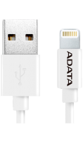 Кабель ADATA AMFIPL-100CM-C USB - Lightning, белый  фото, kupilegko.ru
